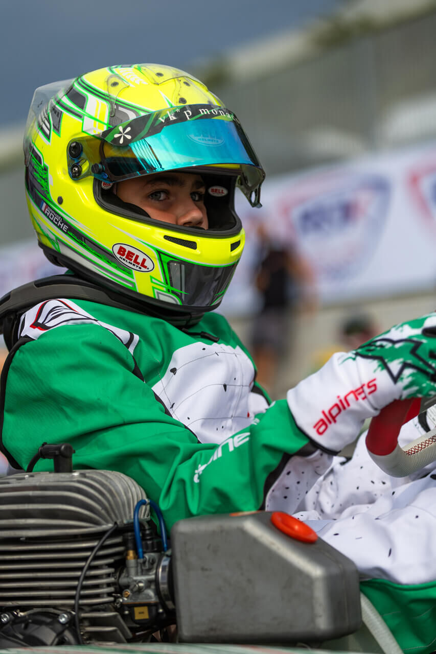 Raphaël Roche en course, photo 10